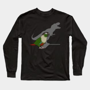 t-rex shadow - green cheeked conure Long Sleeve T-Shirt